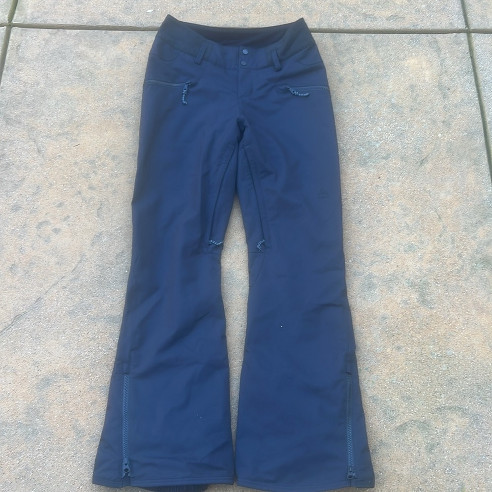 Burton Women's Lucky Black Snowboard Ski Pants Size M